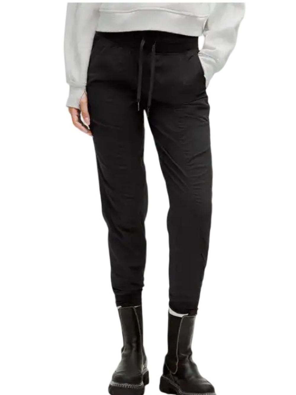 ◼️▪️ lululemon athletica‎ Black Drawcord Jogger Pants